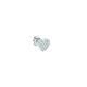 Boucles d'oreilles LPS Exigo stud heart with cryst