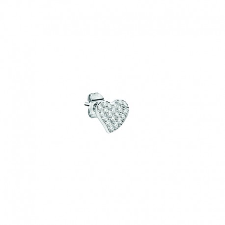 Boucles d'oreilles LPS Exigo stud heart with cryst