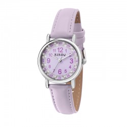 MADEMOISELLE 28MM 3H LILAC DIAL LILAC ST