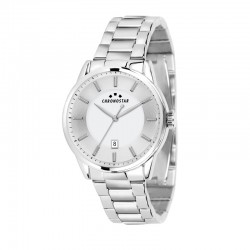 URANO 43MM 3H SILVER WHITE DIAL BR SS