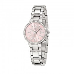 DESIDERIO 30MM 3H L.PINK DIAL BR SS