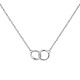 NECKLACE UNITY ONE SIZE SILVER