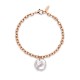 BRACELET TREASURE PEARL IP ROSE GOLD