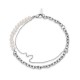 BRACELET TREASURE MIXED CHAIN STAINLESS