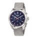 650 45MM CHR BLUE DIAL MESH BR SS