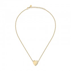 PASSIONI NECK IP GOLD W/CRYSTAL 40+5CM