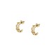 INCONTRI EARRINGS SS PVD YG