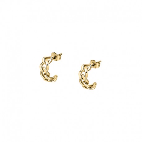 INCONTRI EARRINGS SS PVD YG