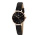 PREPPY 32MM 2H BLACK DIAL BLACK PU STRAP