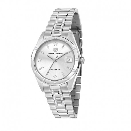 EVERYDAY 32MM 3H WHI/SILVER DIAL BR SS