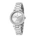 LADY LIKE 36MM 2H W/SILVER DIAL BR SS