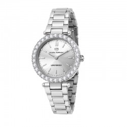 LADY LIKE 36MM 2H W/SILVER DIAL BR SS