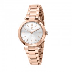 LADY LIKE 34MM 2H SIL WHITE DIAL BR RG