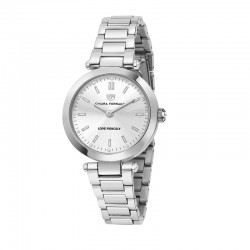 LADY LIKE 34MM 2H SIL WHITE DIAL BR SS