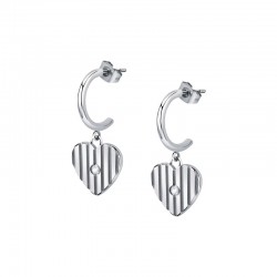 INCANTO EARRINGS SS+W/CRYSTAL