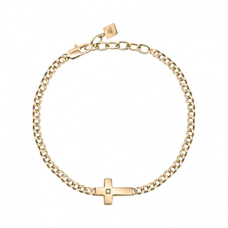 CROSS BR.SS+IP YG+WHITE CZ 18.5+3.5CM