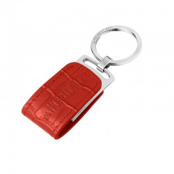 KEYHOLDER MEMORY SS+RED PU+ALLOY USB 16G