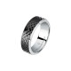 MASERATI J RING IP BLACK SIZE 019