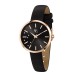 MOONLIGHT 32MM 3H BLACK DIAL BLACK STRAP