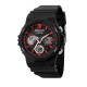 EX-40 44MM DIGITAL BLACK DIAL BLK PU ST