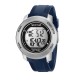 EX-37 45MM DIGITAL BLUE PU STRAP