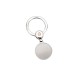 KEYRING CLASSIC SS ROUND TAG IPRG SCREW