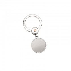 KEYRING CLASSIC SS ROUND TAG IPRG SCREW