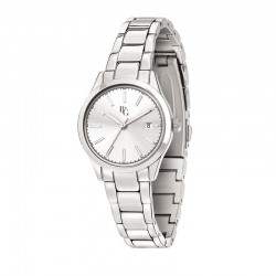 LUXURY 28MM 3H W/SILVER DIAL BR SS