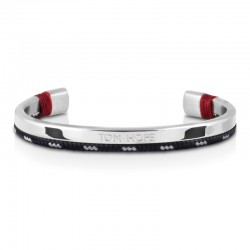 Bracelet Tom Hope Hybrid Cuff-SV/BL/GR-