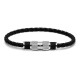 BR SILVER LEATHER BLK TWINE BLK M