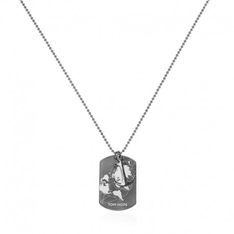 Collier Tom Hope ref TM0628 World Tag silver