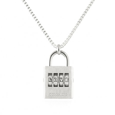 NECKLACE PADLOCK - SILVER