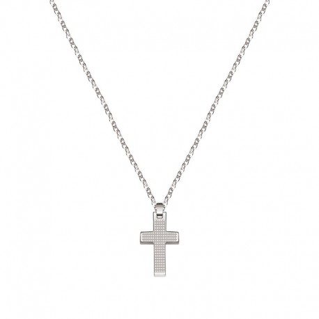 MOTOWN PENDANT SS CROSS 60CM