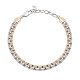 MOTOWN BRACELET WITH IP RG 22CM